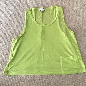 Forever 21 Tank Lime Green size S